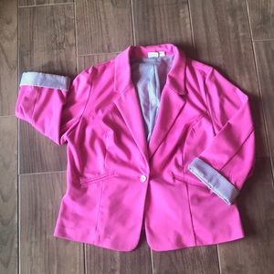 CATO Woman Sz 18/20 hot pink blazer